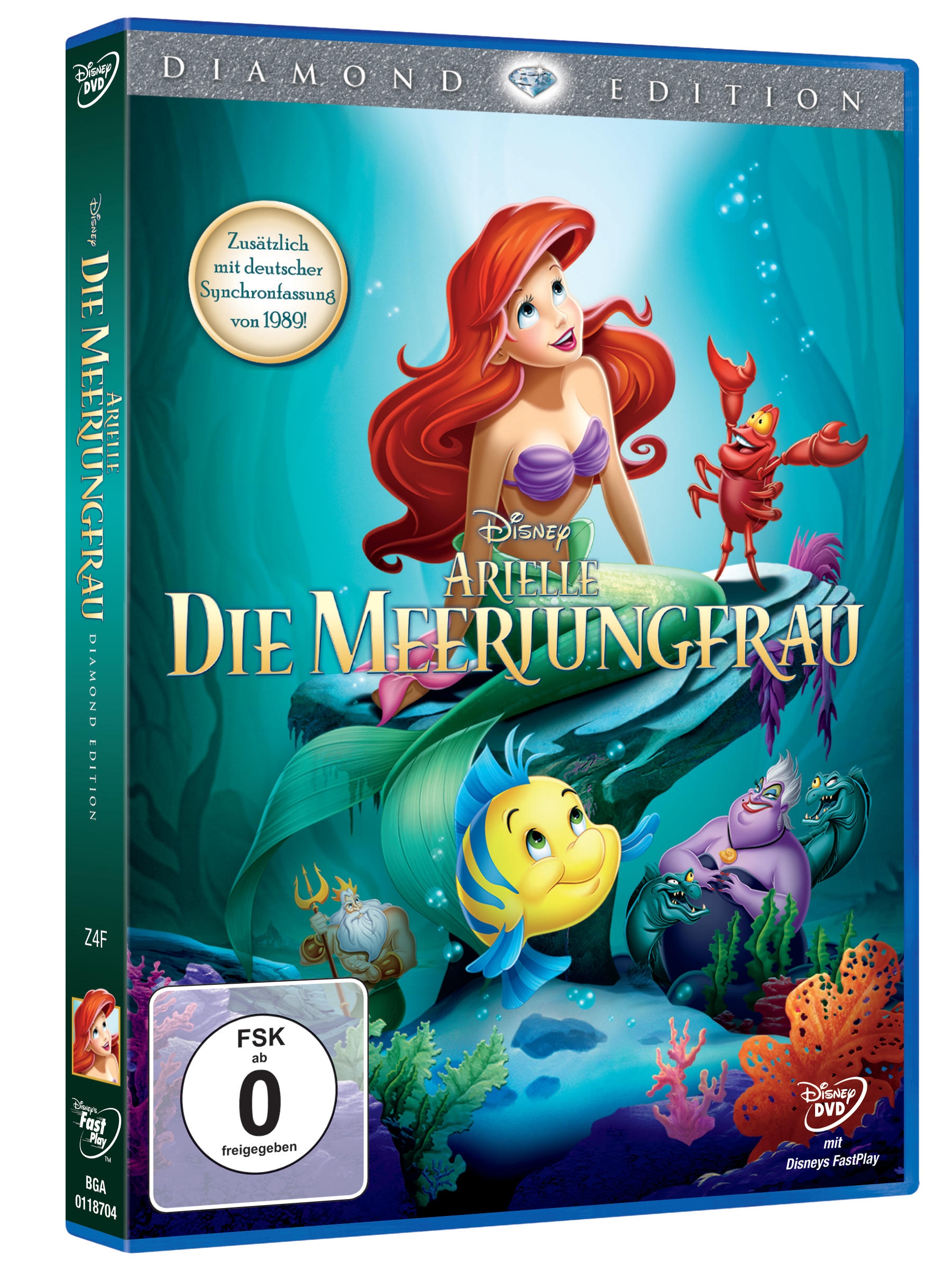 Arielle und ihre Freunde erleben Abenteuer in der Unterwasserwelt