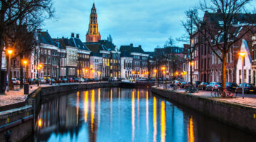 Groningen, Niederlande — Studentenstadt