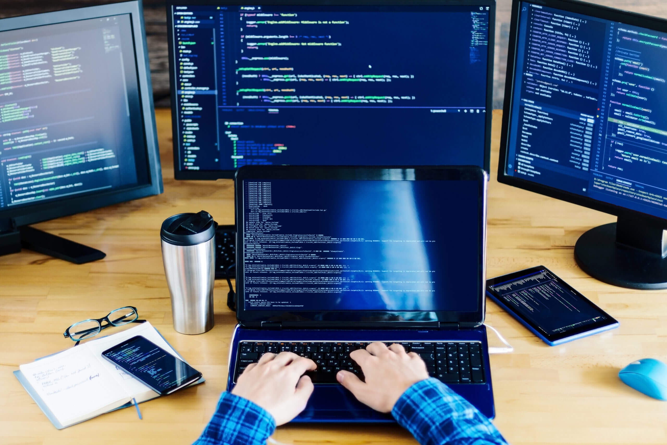 Cybersecurity-Konzept