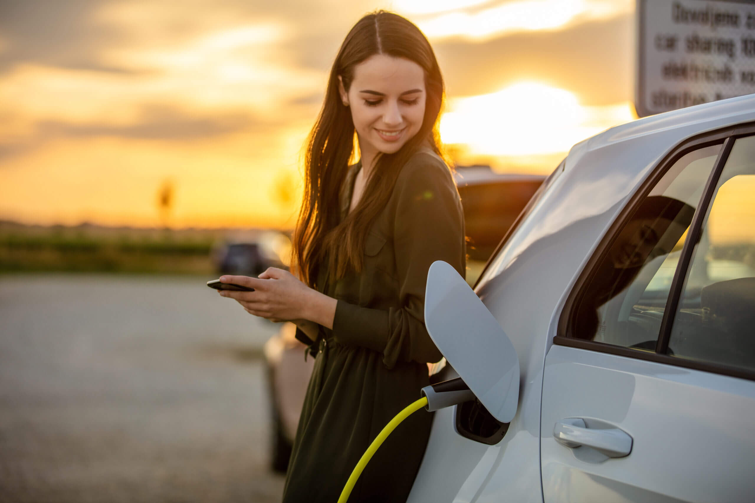 E-Auto-Ladestation