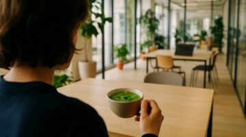 Symbolbild zum Artikel: Erbsen-Minz-Suppe