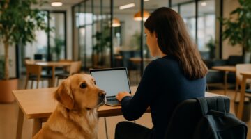 Symbolbild zum Artikel: Studieren mit Hund: Geht das eigentlich?